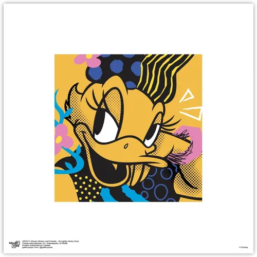 Vista 9 de Trends International Gallery Pops Disney Mickey and Friends - Póster de pared con diseño de pato de margaritas y margaritas, 12.00 x 12.00 pulgadas