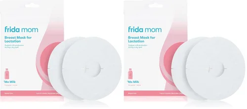 Vista 9 de Frida Mom Máscara de pecho para lactancia: fabricada con fenogreco + hinojo para aumentar el suministro de leche, 2 máscaras de hoja, sin fragancias