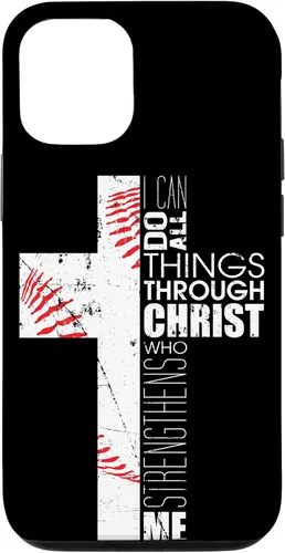 Vista 28 de Fundas de teléfono de béisbol para adolescentes y niños, entrenadores, cristianos, cruz, regalos para iPhone 17