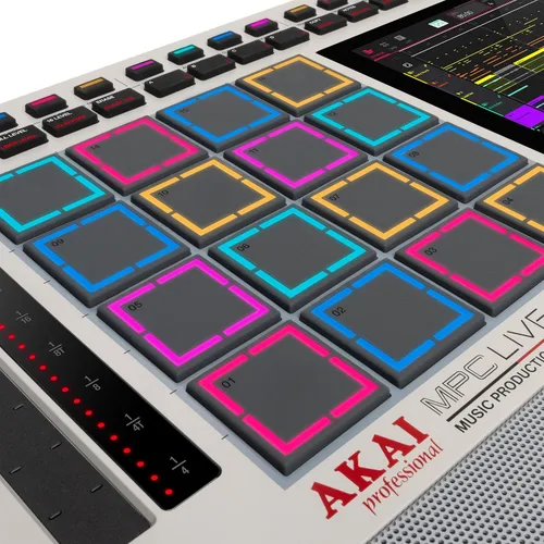 Vista 14 de Akai Professional Centro de producción de música portátil retro MPC Live