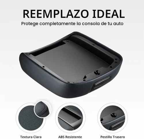 Vista 5 de SPEEDWOW Tapa de reposabrazos de consola central para Chevy Avalanche Silverado Tahoe GMC Yukon XL Sierra 2007 2008 2009 2010 2011 2012 2013