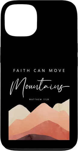 Vista 7 de Faith Can Move Mountains - Matthew 17 20 Inspiring Christian Case for iPhone 17