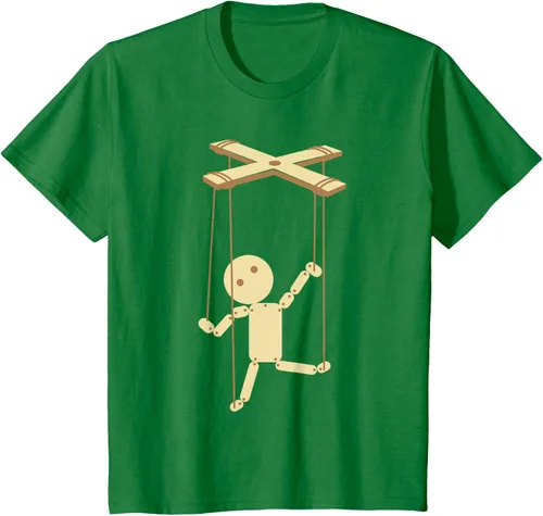 Vista 51 de Puppeteering - Camiseta de marionetas Ventrílocuo de tiriteros, Negro, S