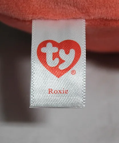 Vista 6 de Beanie Babies: Roxie Fox Pink Squish Clip