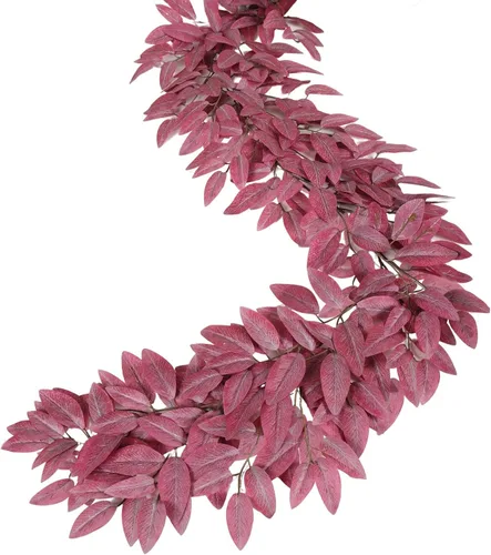 Vista 54 de RECUTMS - Guirnalda de plantas colgantes artificiales, 3 paquetes de White1