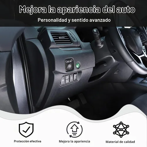 Vista 2 de Interruptor de ajuste de espejo retrovisor para Honda Pilot 2016-2022/Ridgeline 2017-2023/Passport 2019-2023, accesorios de protector decorativo