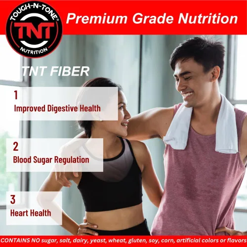 Vista 5 de TOUGH-N-TONE ClearFiber Polvo – Fibra soluble con SunFiber® PHGG – Sin sabor, inodoro, no espesante – Apoya la salud digestiva y cardíaca