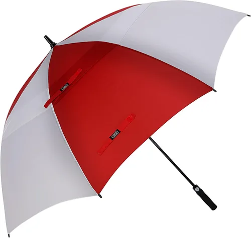 Vista 15 de G4Free Paraguas de Golf Automático Abierto de 47/54/62/68 Pulgadas de Tamaño Extra Grande con Doble Cubierta Ventilada Resistente al Viento e