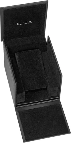 Vista 5 de Bulova Reloj de cuarzo con correa de cuero Nile Rodgers "We Are Family" para hombre de edición especial Estilo 98A222, Negro -, 98A 222