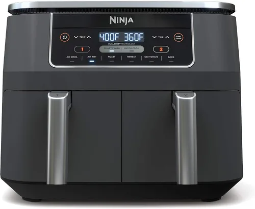 Vista 11 de Ninja Foodi - Freidora de aire, 7 Qt MegaZone, 6 en 1, negro, DZ071 7QT NEGRO