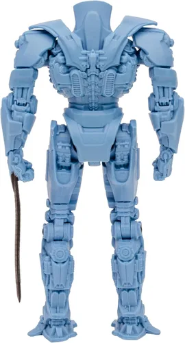 Vista 8 de Pacific Rim McFarlane Toys Gipsy Danger (Jaeger) - Figura de 4 pulgadas con cómic