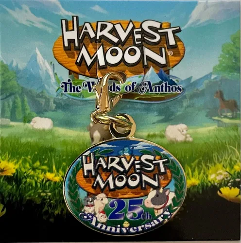 Vista 4 de Harvest Moon The Winds of Anthos with BONUS 7" Sleepy Cow Plush and Collar Charm