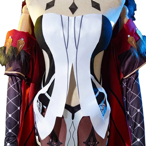 Vista 4 de Disfraz de cosplay Genshin Impact La Signora Cosplay disfraces Halloween Trajes
