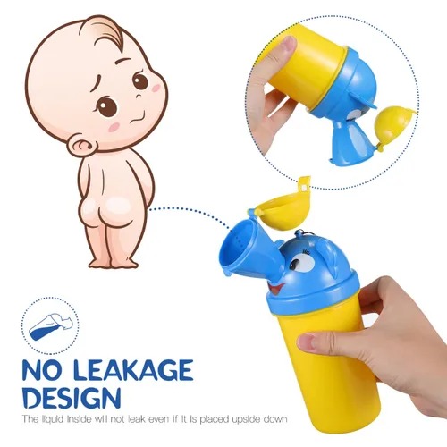 Vista 5 de Gadpiparty Orinal portátil para orinal de urinario de urinario de emergencia para bebé, niño, portátil, orinal para niños, entrenamiento para orinar