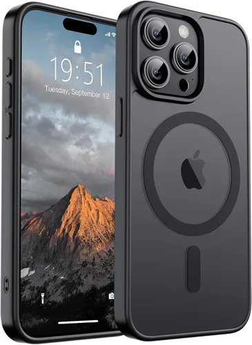 Vista 148 de SUPFINE Funda magnética para iPhone SE 2022 (3ª)/2020 (2ª), iPhone 8 (compatible con MagSafe) (protección contra caídas de grado militar), funda