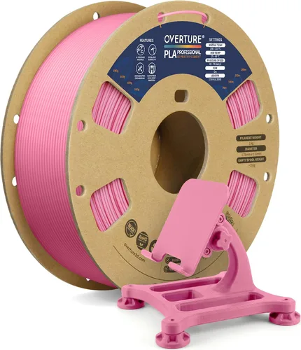Vista 41 de Overture PLA Plus (PLA+) Filamento de 1/16 pulgadas, dureza mejorada con rollo PLA, con superficie de construcción 3D de 7.87 × 7.87 pulgadas, PLA