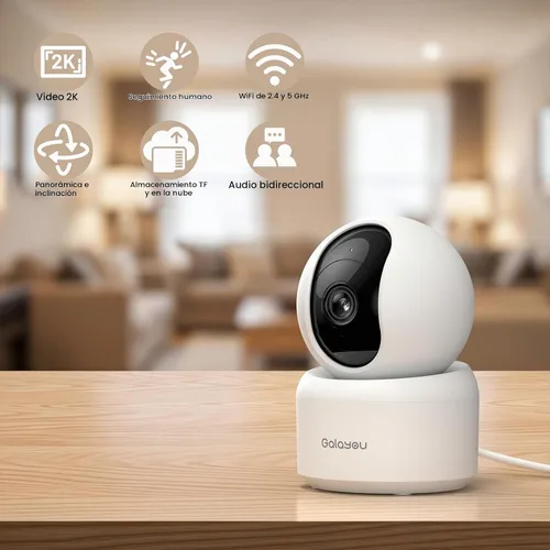 Vista 3 de GALAYOU Cámaras interiores de doble banda 5G y 2.4G para seguridad
