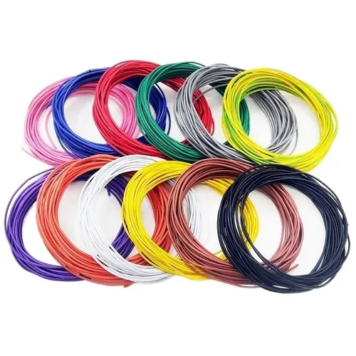 Vista 4 de Cable eléctrico de cobre Estañado de 10M, Cable Aislado de PVC, 14AWG, 16AWG, 18AWG, 20AWG, 22AWG, 24AWG, 26AWG, 28AWG, 30AWG, Blanco/Negro, UL1007