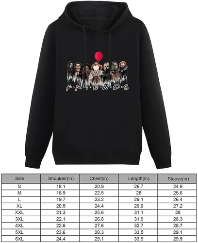 Vista 3 de Sudadera de manga larga con capucha para hombre de Halloween con bolsillo frontal