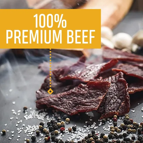 Vista 5 de Oberto Specialty Meats Original Beef Jerky, 2.7 onzas (paquete de 8)