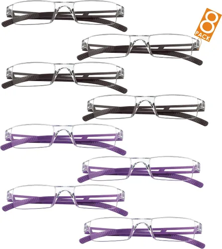 Vista 24 de LifeArt Lentes de bloqueo de luz azul, antifatiga ocular, anteojos de lectura para computadora, anteojos de juegos, gafas de TV para mujeres