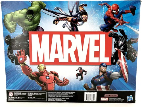 Vista 5 de Figuras de acción de Marvel Avengers - Iron Man, Hulk, Black Panther, Capitán América, Spider Man, Ant Man, War Machine y Falcon! (8)