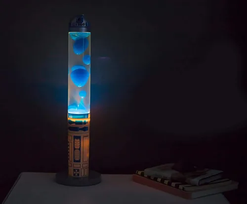 Vista 2 de Star Wars R2-D2 "Artoo" Lámpara de Movimiento Superior 3D, Luz Ambiental 18 Pulgadas