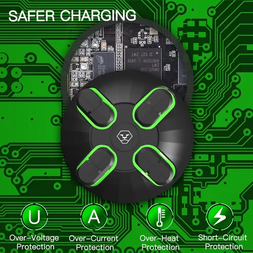 Vista 4 de Jelava 4 paquetes de baterías de control Xbox de 1300 mAh, compatible con Xbox Series XXbox Series SXbox OneXbox One SXElite Controller, kit
