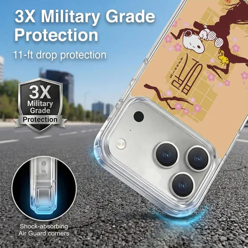 Vista 471 de Carcasa de gel para iPhone 7 Plus/iPhone 8 Plus, diseño de Snoopy Oriental de Peanuts, Badges