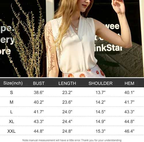 Vista 7 de COLD POSH Mulberry Silk Tank Tops for Women Basic Camisole Soft Lingerie Cami Sleeveless Blouse Summer Spring Luxury Cool Top