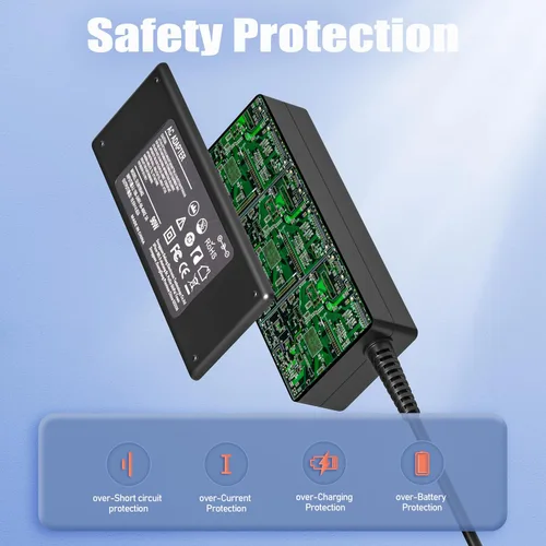 Vista 6 de Cargador para portátil de 90 W y 65 W, compatible con HP Pavilion X360 11 14 15 17 Laptop 15-DW 15-CS 15-CH 15-DF 15-EB:15-DW0081WM 15-fd0083wm
