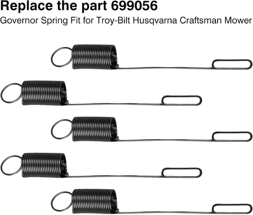 Vista 4 de Governor Spring Fit para motores BS, 699056 Muelles gobernadores de repuesto para Troy-Bilt Hu sqvarna Crafts Man Mower, resorte de carburador