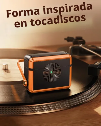 Vista 2 de OATSBASF Funda para AirPods Pro 3, funda para tocadiscos retro compatible con AirPods Pro de 3ª generación (2025), cubierta de protección completa