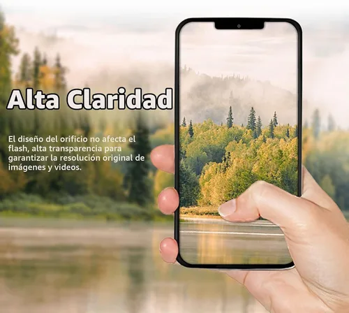 Vista 5 de LucBuy Protector de lente de cámara para iPhone X/XS/XS MAX Convert to iPhone 11 Pro/11 Pro Max, película de vidrio templado transparente ultra