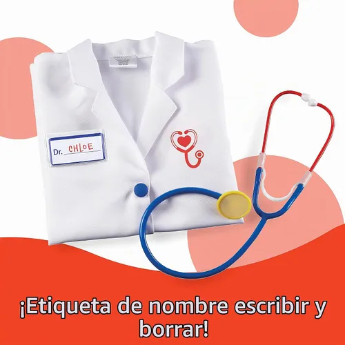 Vista 4 de Learning Resources Set de juego de doctor, 3 piezas