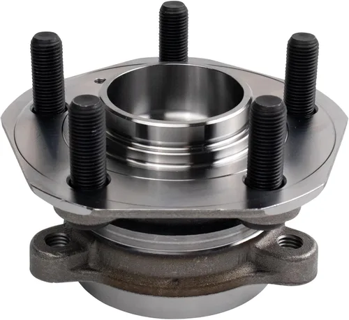 Vista 6 de TRQ Juego de 2 rodamientos de rueda delantera y conjunto de cubo compatible con Tesla 3 2020 Y 2018-2019 para Tesla 3 2020 Tesla Y AWD 2018-2019