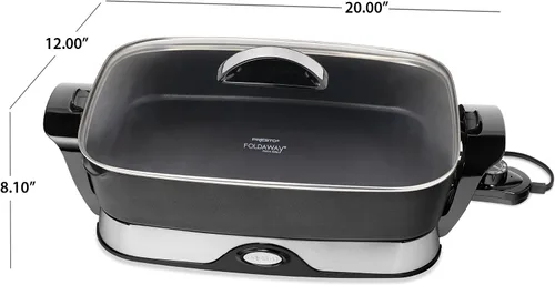 Vista 13 de [Usado] Horno eléctrico plegable Presto, 16 - pulgadas, Negro