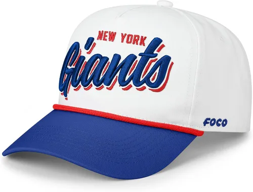 Vista 20 de FOCO Gorra con logotipo del equipo de la NFL para hombre con script Monty