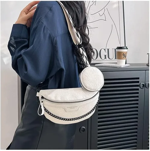 Vista 6 de TOSTOK Bolso cruzado multifuncional pequeño y elegante de moda e informal para mujer