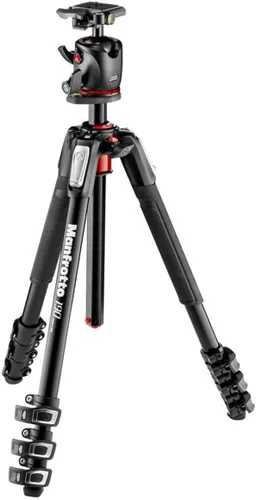 Vista 3 de Manfrotto 190XPRO Kit de trípode de aluminio de 3 secciones con cabezal de 3 vías (MK190XPRO3-3W)