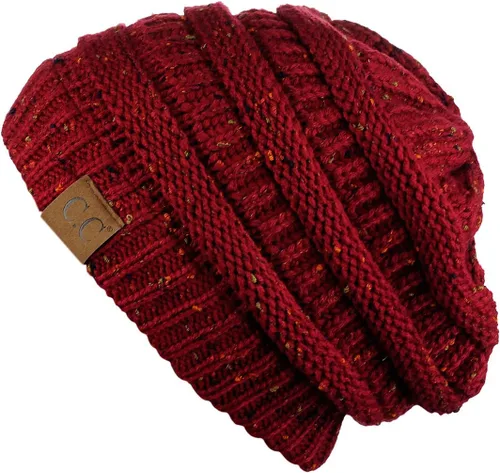 Vista 297 de C.C Trendy Warm Chunky Soft Stretch Cable Knit Beanie