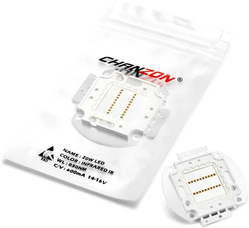 Vista 10 de CHANZON Chip LED de alta potencia de 20 W de espectro completo para plantas de crecimiento de luz