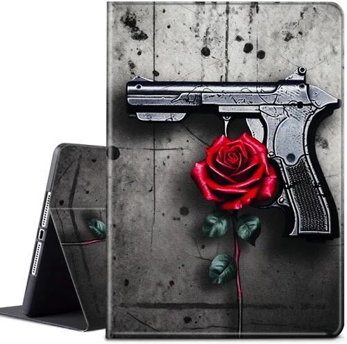 Vista 22 de Funda para iPad Mini 6 de 8.3 pulgadas, versión 2021 para iPad Mini 6ª generación, ligera, protectora de piel sintética, cubierta inteligente