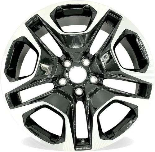 Vista 3 de Nuevo juego de llantas de aleación de 19 pulgadas y 19 x 7.5 pulgadas para Toyota RAV4 2019-2024 Llanta de repuesto de diseño OEM Acabado negro