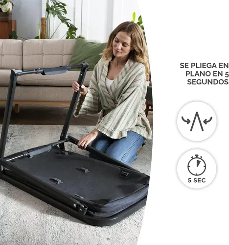 Vista 4 de Kinderkraft Sofi - Cuna de viaje portátil para bebé, cuna convertible 4 en 1 con corral fácil de empacar, cómodo colchón de cuna y una función