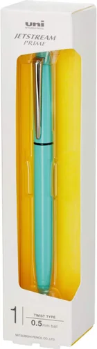 Vista 2 de Uni Jetstream Prime - Bolígrafo de 0.020 in, cuerpo azul menta (SXK330005.32)