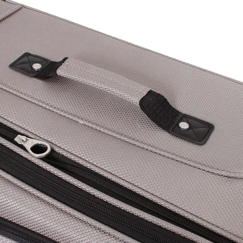 Vista 81 de SwissGear - Equipaje suave expandible Sion con ruedas, Negro
