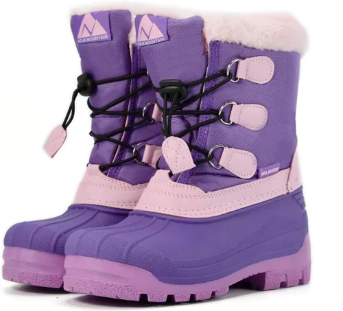 Vista 2 de Nova Mountain - Botas de nieve para niños pequeños, para invierno