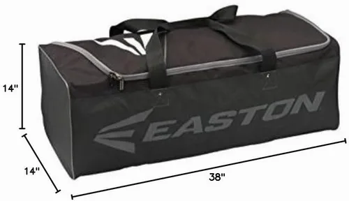 Vista 4 de Easton Bolso de lona para equipo de equipo E100G Béisbol y sóftbol rápido Negro