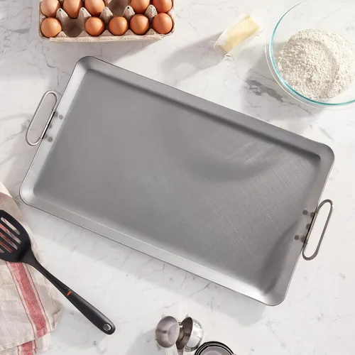 Vista 7 de Chef King RM1423 Home Plancha de acero inoxidable 14x23